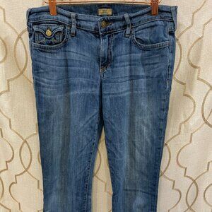 True Religion, sz:28, Mid-Rise Straight Jeans